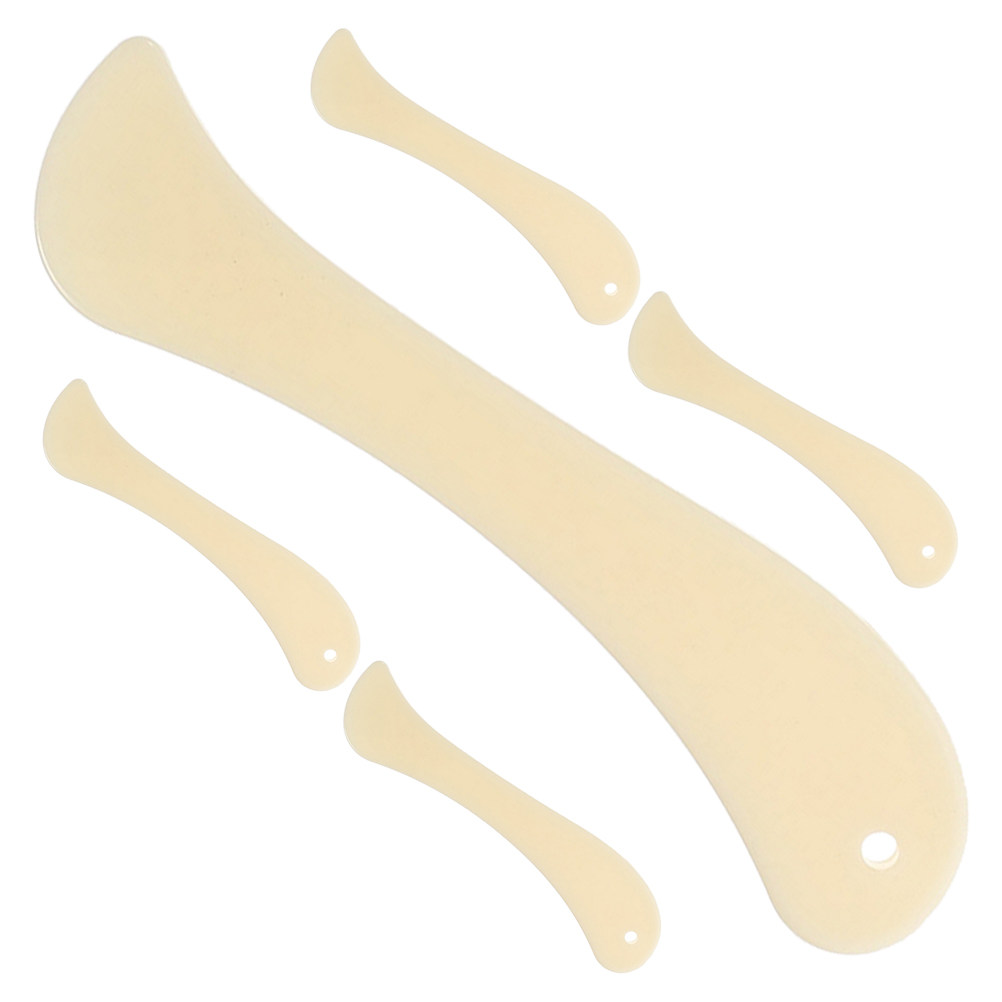 Bone Folder Tool - 5개입 플라스틱 종이 접기 도구 세트,