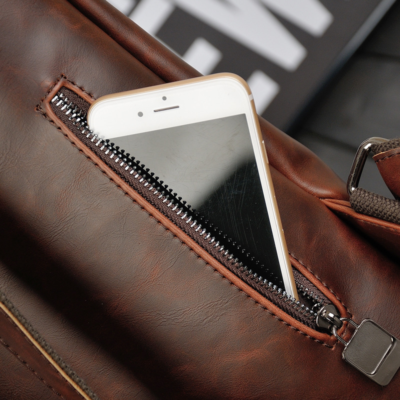 남성용 빈티지 가죽 백팩, 14인치 노트북 수납 가능, - Leather Work Rucksack Mens 리뷰 및 가격