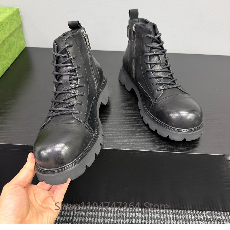 디자이너 정품 가죽 소재의 야외용, 오토바이용 앵클 부 - Leatherwork Designs 리뷰 및 가격