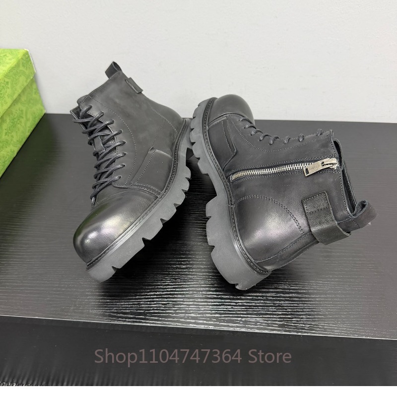 디자이너 정품 가죽 소재의 야외용, 오토바이용 앵클 부 - Leatherwork Designs 리뷰 및 가격