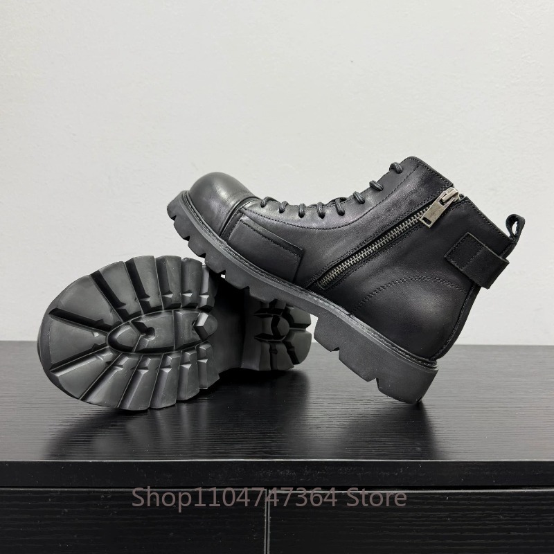 디자이너 정품 가죽 소재의 야외용, 오토바이용 앵클 부 - Leatherwork Designs 리뷰 및 가격