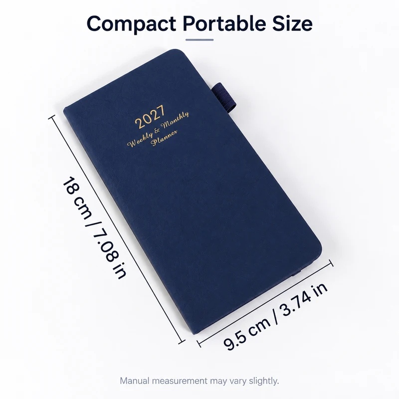 2027년 주간 및 월간 플래너, 펜 고리가 달린 가죽 - Leather Work Diary Covers 리뷰 및 가격