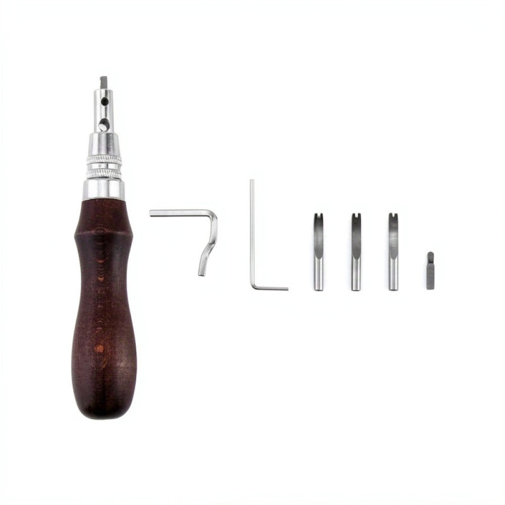 수동 가죽 스티칭 홈 파기 도구 세트, 가장자리 접기  - Groover Stitching Tool 리뷰 및 가격