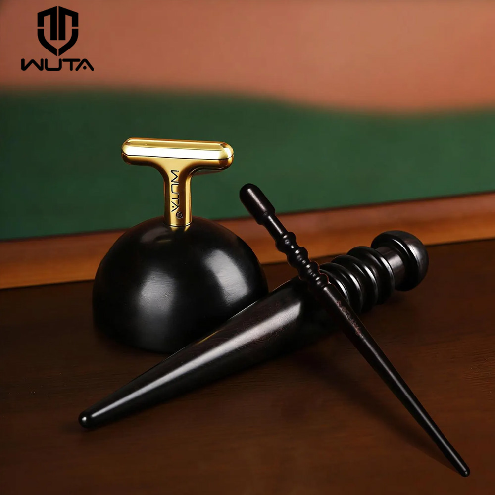 WUTA 1개 프로 가죽 엣지 버니셔 고밀도 흑단 블랙 - Rivet Setter Tool 리뷰 및 가격