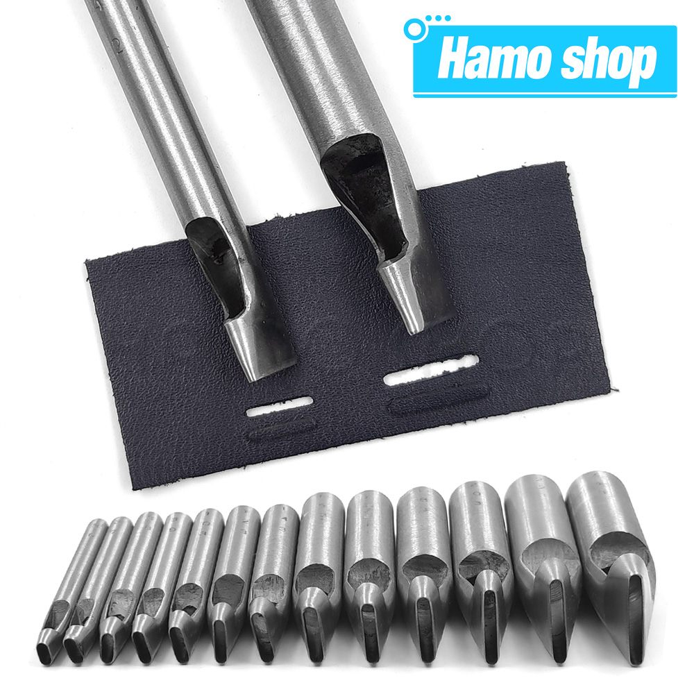 2mm/3mm 폭 가죽 타원형 구멍 펀치 가죽 도구 스 - Rivet Setter Tool 리뷰 및 가격